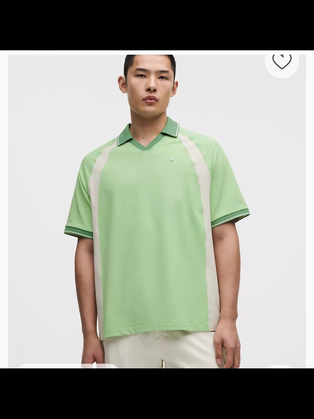 NEW! lululemon athletica UV- Protected Relaxed-Fit Golf Polo Shirt XXL